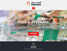 Tablet Screenshot of emsons.com